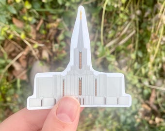Jordan River Temple Sticker
