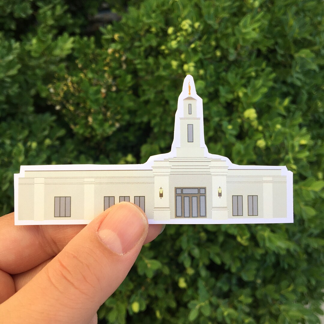 Baton Rouge Temple Sticker - Etsy