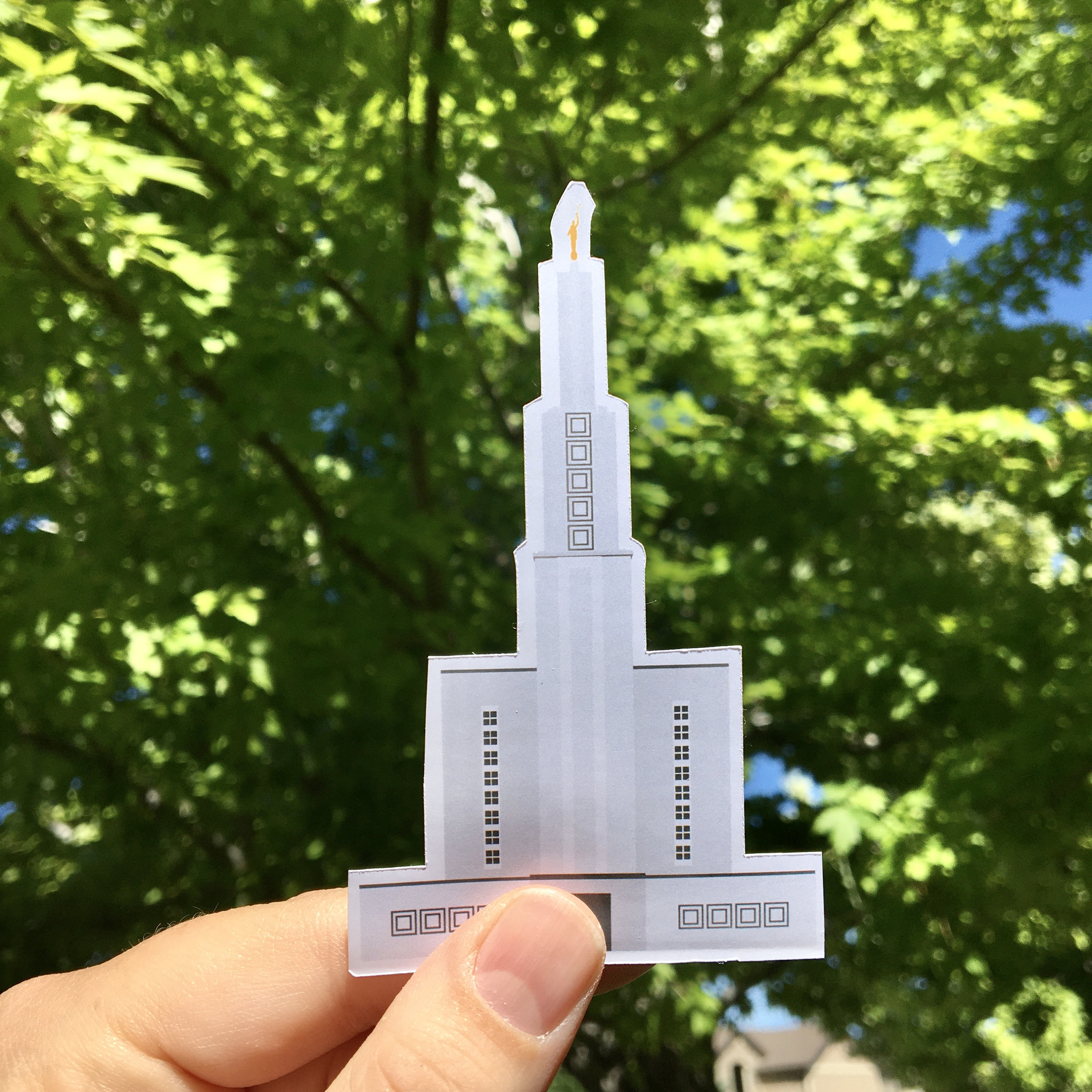 Bern Temple Sticker - Etsy