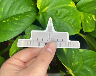 Mexico City Temple Sticker