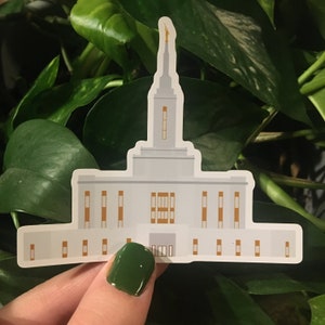 Pocatello Tempel Sticker