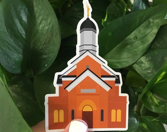 Vernal Temple Sticker
