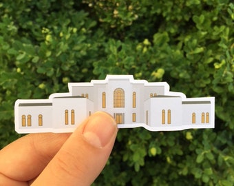 Paris Temple Sticker