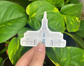 Mount Timpanogos Temple Sticker
