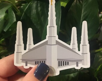 Dallas Temple Sticker