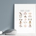 Starter Sign Language for Baby Print Set: ASL Starting Signs Poster ...