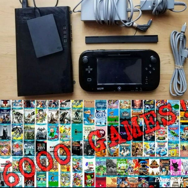 Modded Wii U Etsy