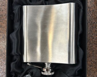 Personalized steel Flask For Groomsman Custom steel Flask Groomsmen proposal Engraved Flask for groomsmen Father Day Gift Flask