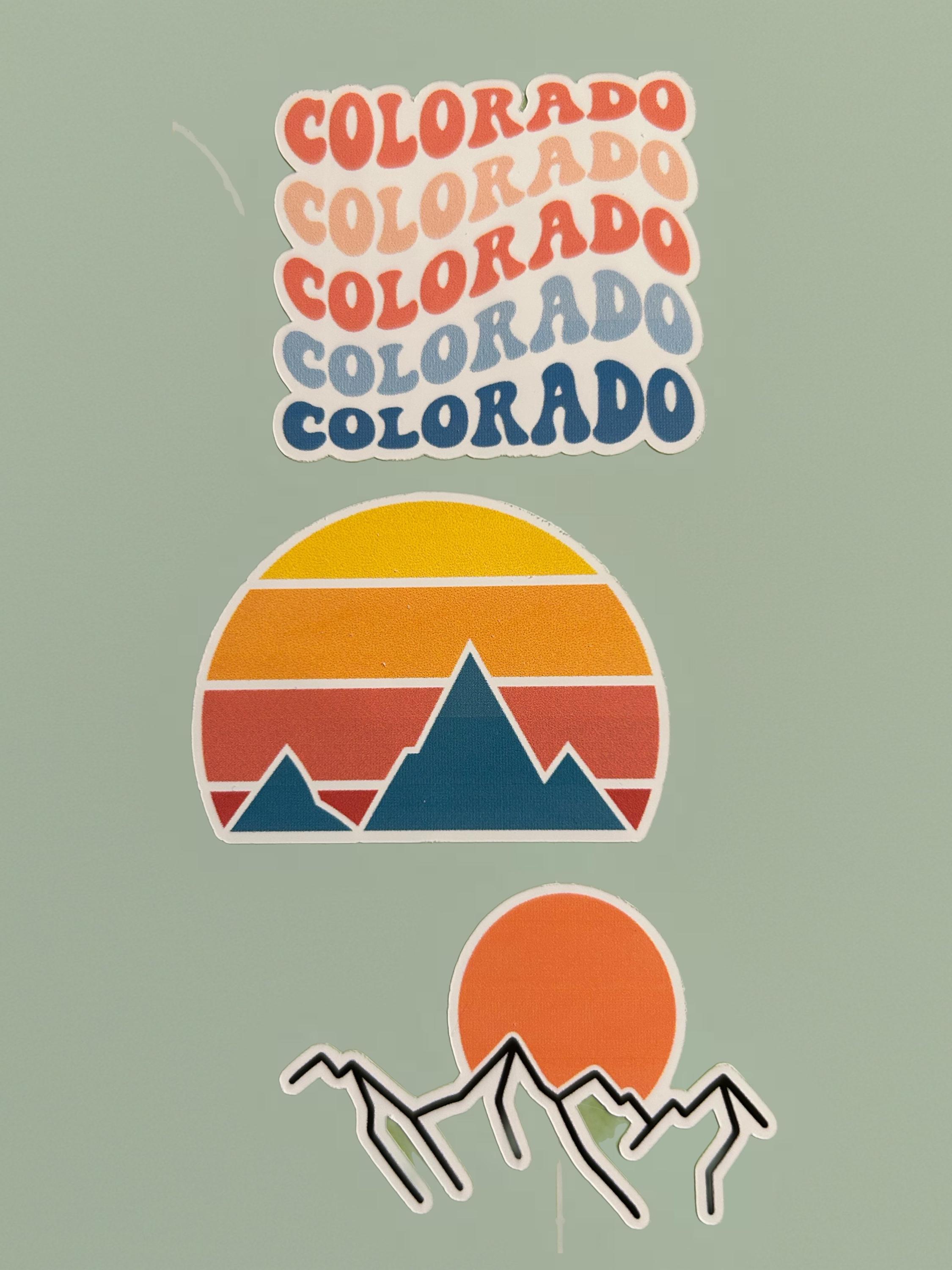 Colorado Adventure Sticker Pack - 13 Nature-inspired Vinyl Stickers - Etsy