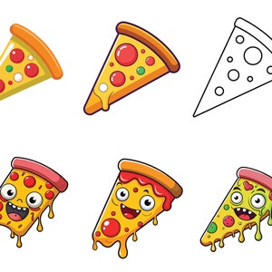 Pizza SVG, Pizza Clip Art, Pizza Clipart, Pizza Cricut svg, Pizza outline svg