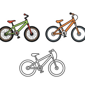 VTT SVG, clipart VTT, VTT Cricut svg, svg contour VTT, vélo SVG