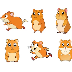 Hamster SVG, Hamster Clip Art, Hamster Cricut svg, Hamster Outline svg