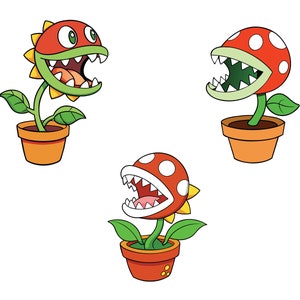 Pianta Piranha SVG