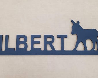 Personalized Stall Signs and Wall Hangings