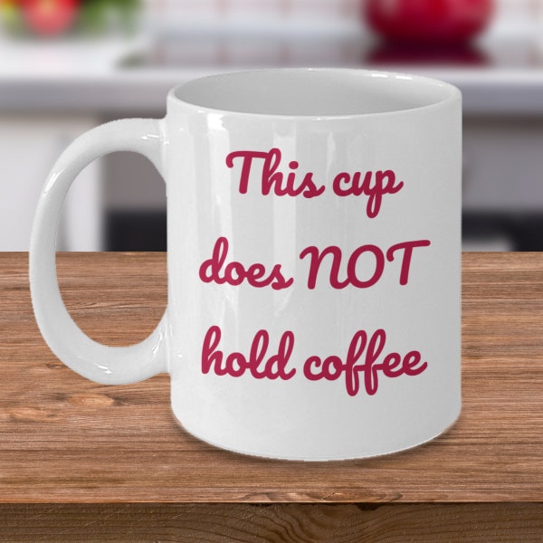 Gift for Non coffee drinkers, alcohol in my cup, friends, and family that don't drink coffee, birthday, Christmas