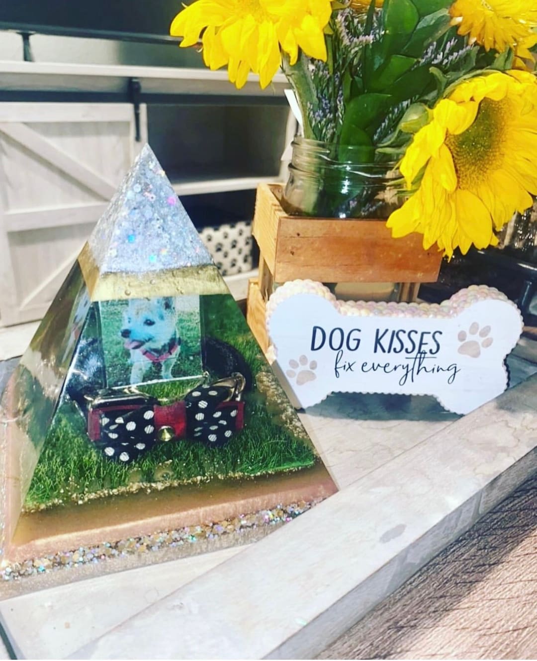 Memorial Resin Pyramids for Any Beloved Pet Etsy
