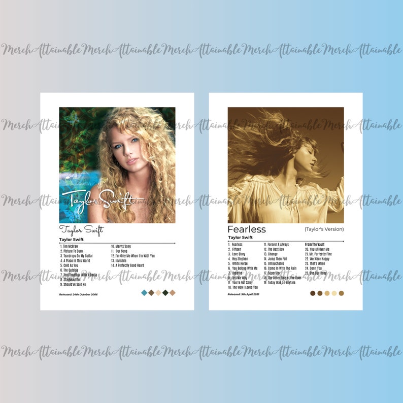 Simple Taylor Swift Printables, Taylor Swift Poster, Taylor Swift Album ...