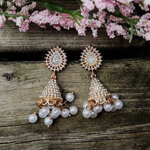 Pearls jhumkas with price deals