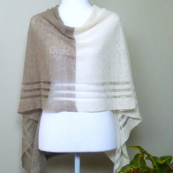 Eco linen shawl women wrap accessories poncho linen scarf mantle caftan shrug women summer clothes cape linen poncho coverup linen wrap