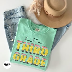 Third Grade Shirt, First Day of School Shirt, 3rd Grade Outfit, Third Grade Teacher Team, 3rd Grade Teacher Back To School Elementary Shirt