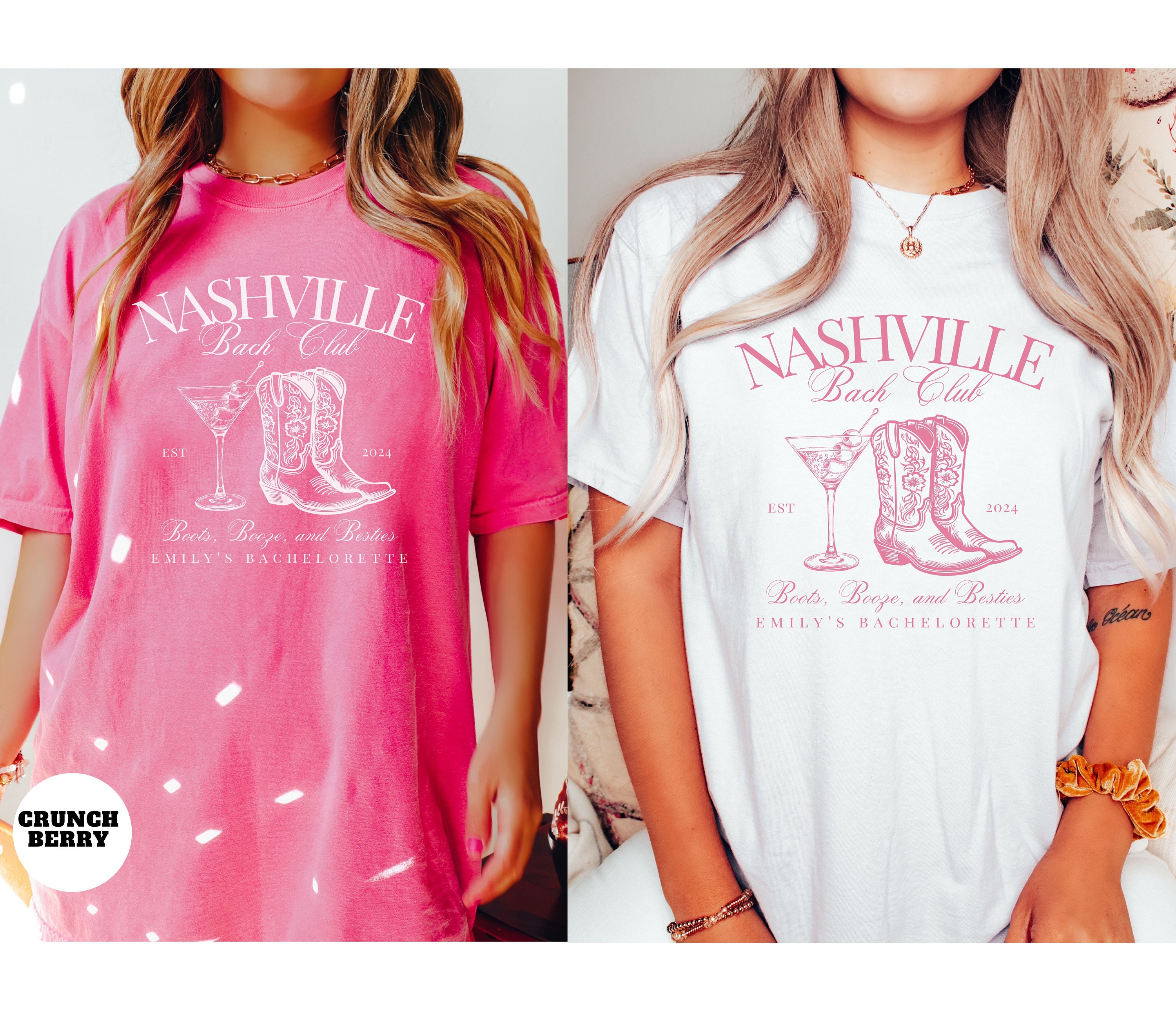 Nashville Bachelorette Party Shirts, Custom Bachelorette Shirts ...
