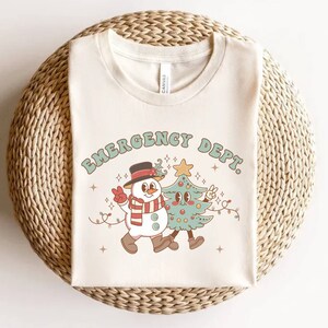 Christmas Emergency Department Shirts, Christmas Er Nurse Tshirt, ED Nurse, ER Crew, ER Squad, Holiday Er Shirts, Xmas Gift for Er Nurse Tee