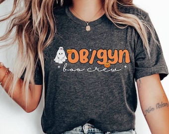 OBGYN Halloween Nurse Shirt, Halloween Obgyn Tshirt, Spooky Ob-gyn Team Tee, Obstetrician Gynecologist Shirt, OB Tech Shirt, Womens Heath