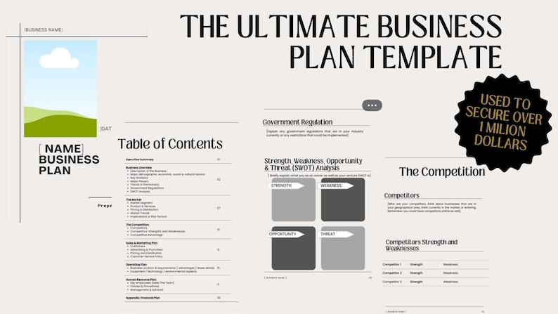 Image 3 for Ultimate Business Plan Template Review
