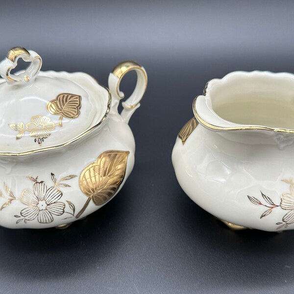 Footed Sugar Bowl Etsy