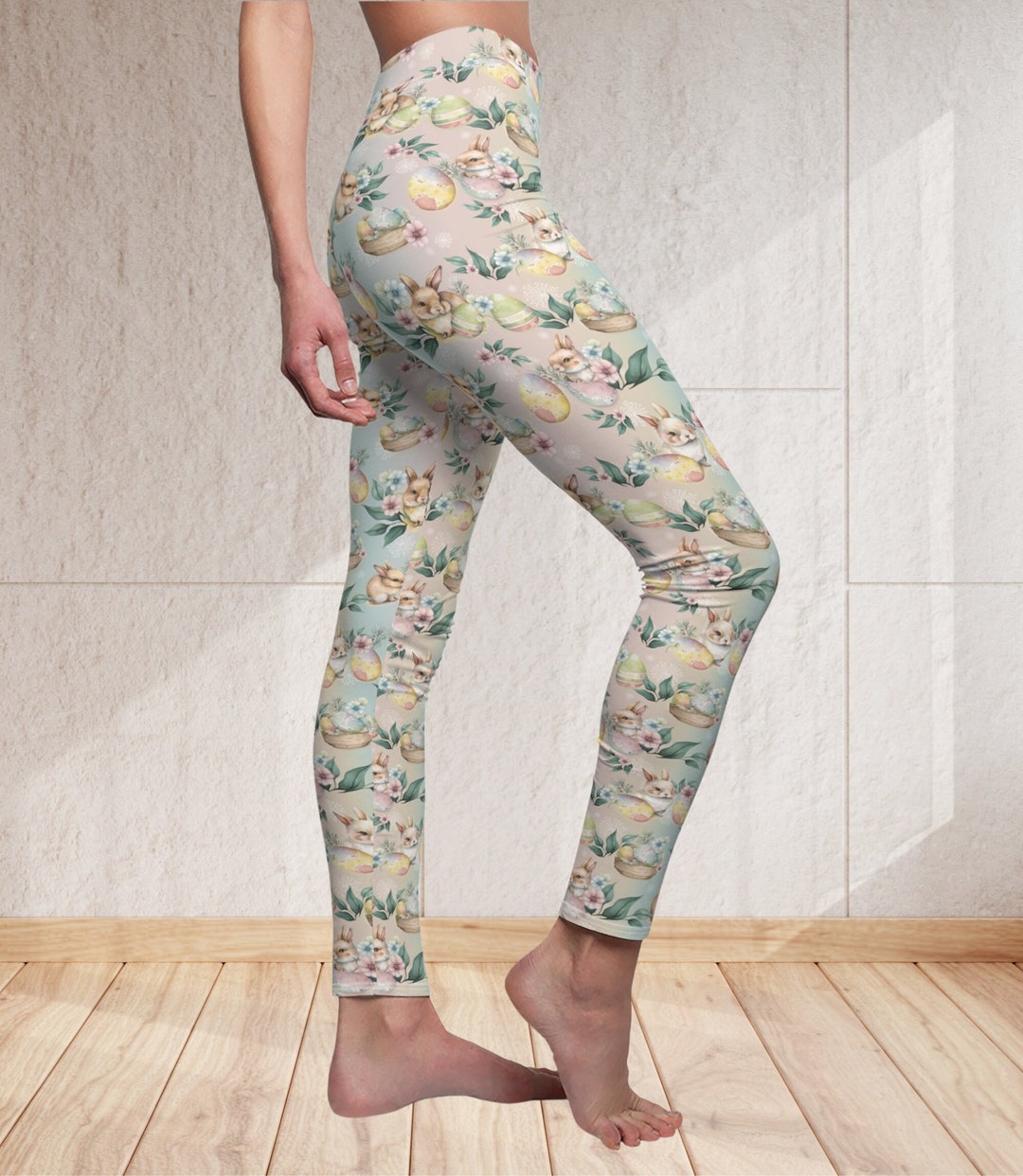 Easter Leggings for Women Comfortable Leggings Girls Easter Gift Easter Gifts Adults Cute Easter