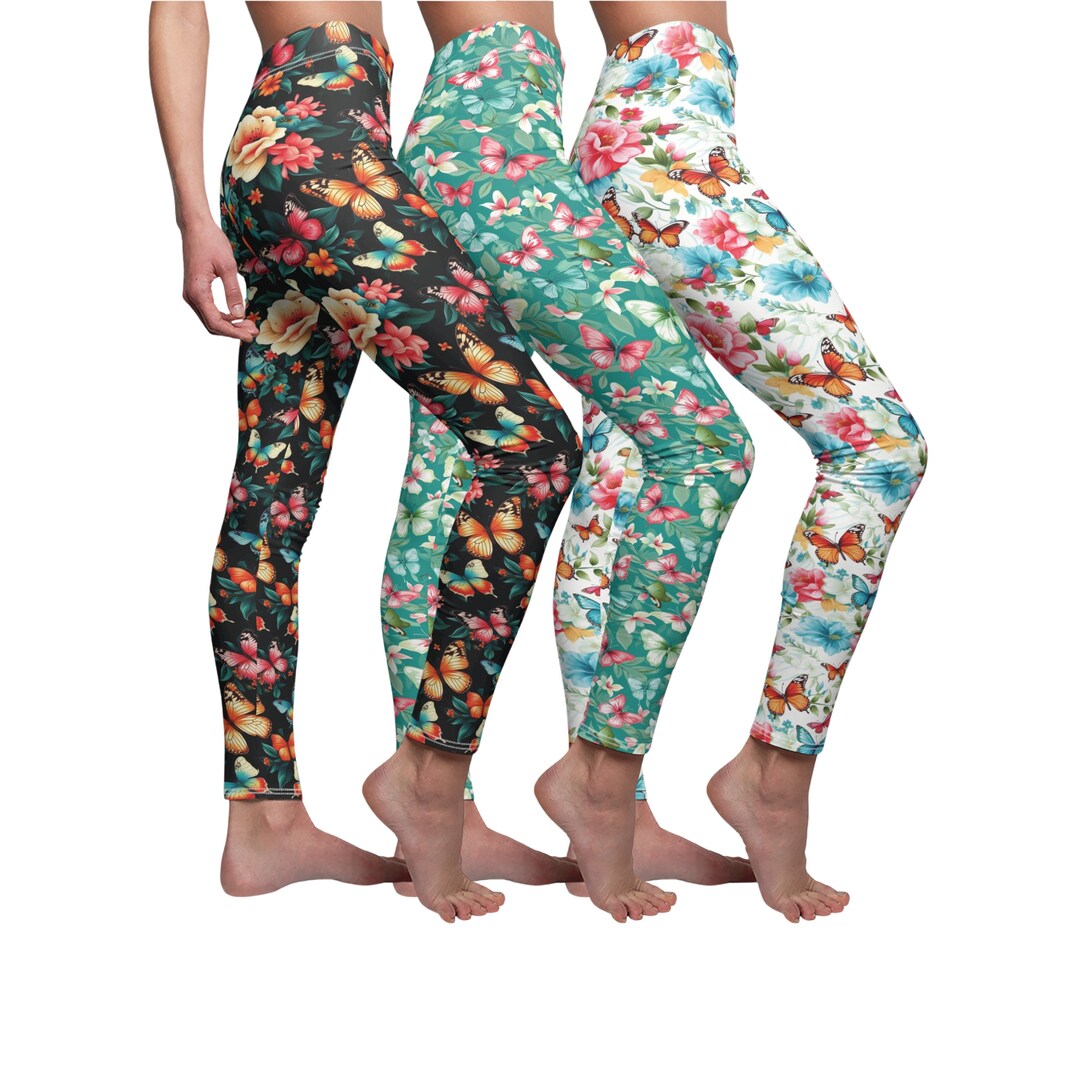 Butterfly All-Over-Print Leggings (Kids) main image 0