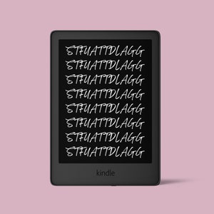 STFUATTDLAGG - Obscenidades, Pantalla de bloqueo de Kindle, Accesorios para Kindle, Novelas románticas, Cállate la boca y tómatelo como una buena chica, Booktok