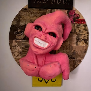 3D Kid Buu-muurbevestiging