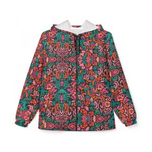 Retro Revival Windbreaker Jacket