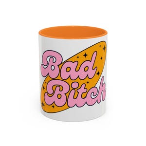 Bad Bitch Brew Ceramic Mug, Fierce Style (11oz Coffee Cup)