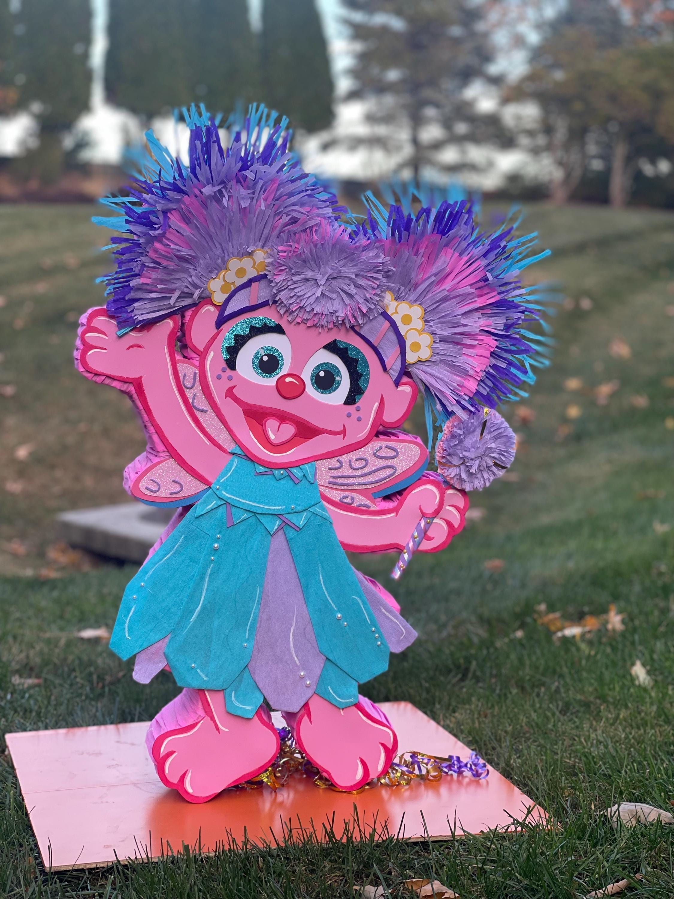 Abby Cadabby Piñata: Handmade Sesame Street Birthday Party Decor