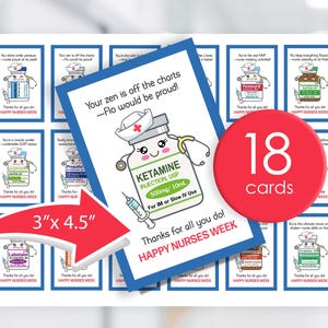 Carte de la semaine des infirmières - carte de remerciement de l'infirmière - carte de remerciement de l'infirmière - étiquette cadeau infirmière - carte infirmière - étiquette cadeau semaine des infirmières - téléchargement numérique