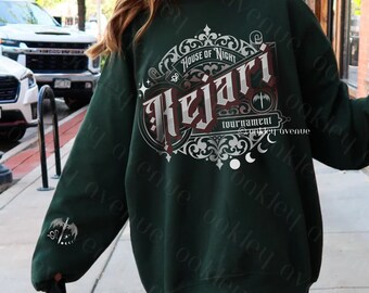 Kejari Tournament Sweatshirt - The Serpent and the Wings of Night Crewneck - Licensed Carissa Broadbent Merch - Crowns of Nyaxia Sweater