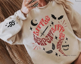 Little Serpent Sweatshirt - The Serpent and the Wings of Night - Officially Licensed Carissa Broadbent Merch - Crowns of Nyaxia Sweater