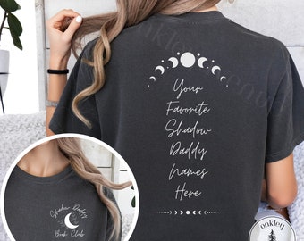 Maglietta personalizzata Shadow Daddy Book Club - Maglietta Romantasy Reader