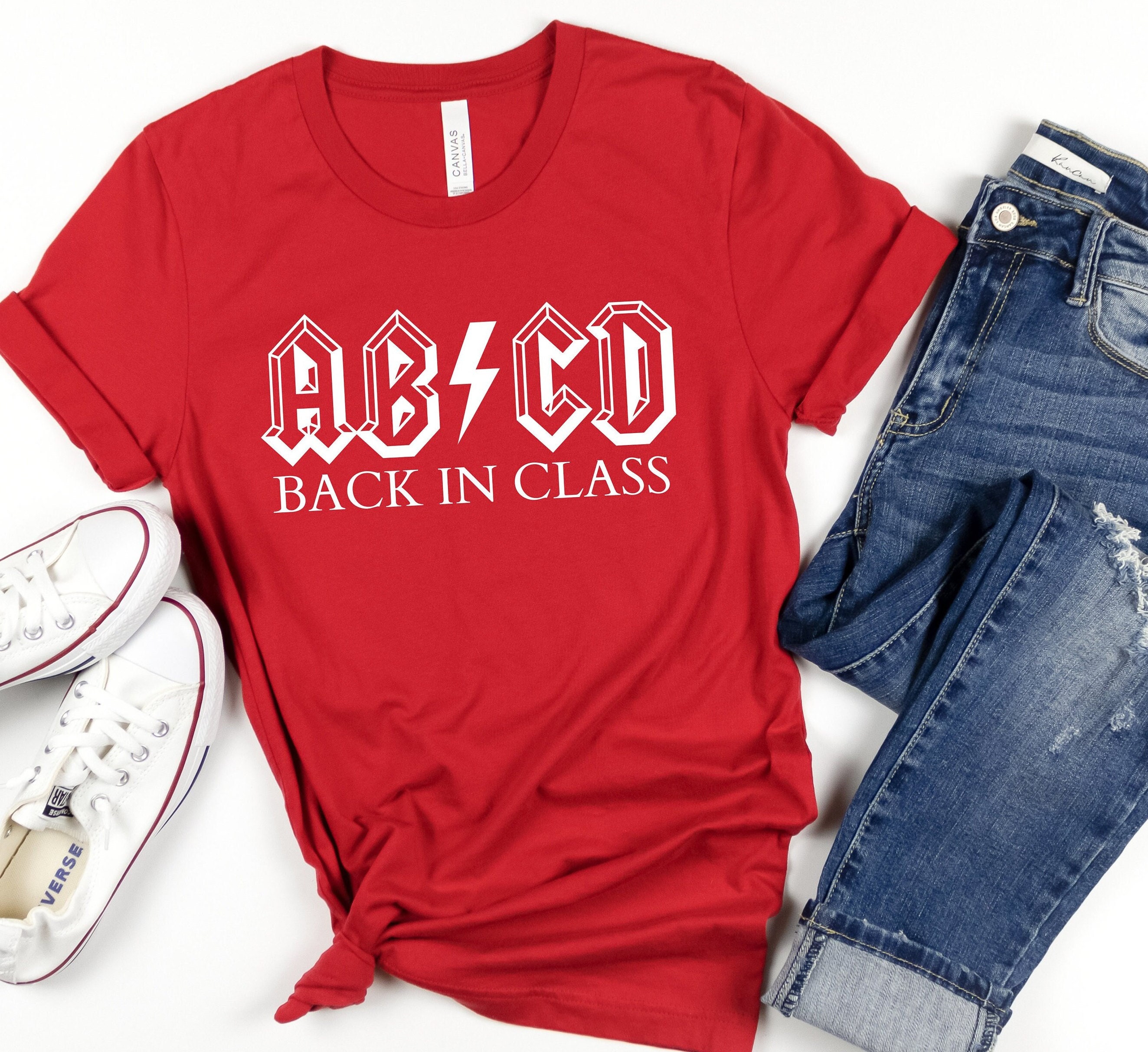 Ac Dc Acdc Abcd - Etsy