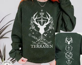 Terrasen You Do Not Yield Sweatshirt Licensed Throne of Glass Sarah J. Maas Merch