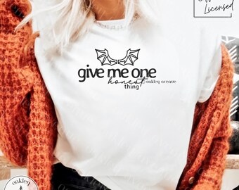 The Serpent and the Wings of Night Shirt - Give Me One Honest Thing T-shirt - Crowns of Nyaxia - Oficially Licensed Carissa Broadbent Merch
