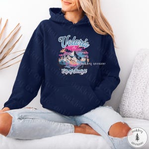 Velaris City of Starlight Hoodie Licensed A Court of Thorns and Roses by Sarah J. Maas Merch ACOTAR Sweatshirt Night Court Bookish Sweater