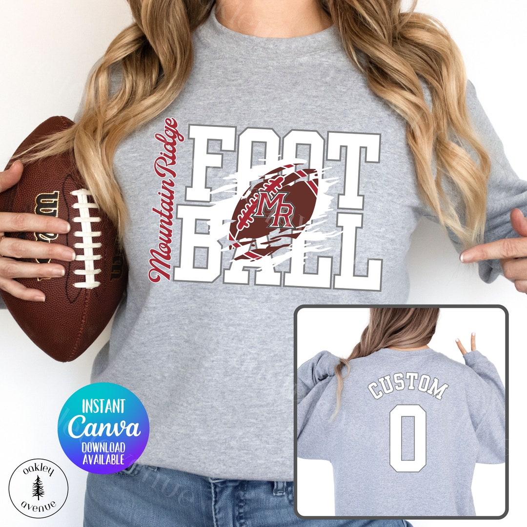 Personalisiertes American Football Trikot - Individuell Bedruckt Mit Teamname & Nummer Für Herren, Damen & Jugend