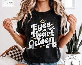 Eyes On Me Heart Queen T-shirt - Trial of the Sun Queen Shirt - Licensed Nisha J. Tuli Merch