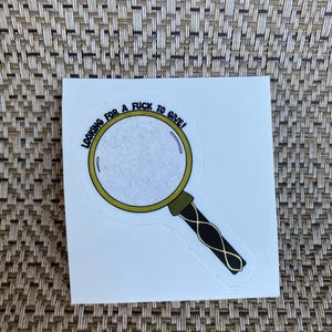 Vinyl Aufkleber, suche nach etwas zum Geben Aufkleber, Aufkleber für psychische Gesundheit, Positivität