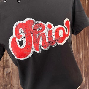 Retro Ohio Tee, Super Cute Ohio Shirt, Ohio Tshirt, Ohio State Tee, Gifts for her, Ohio birthday gift