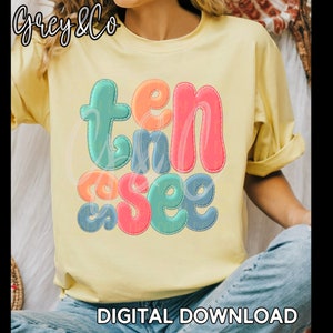 Tennessee PNG File, Digital Tennessee State, Tennessee Sublimation, State PNG