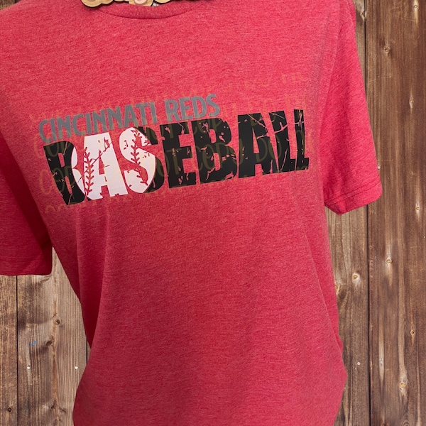 Cincinnati Reds Baseball Shirt, Cincinnati Baseball Tee, Unisex Reds Tshirt, MLB, Gifts for her, Gifts for him, Reds Opening Day Cincinnati